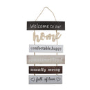 Letrero decorativo welcome