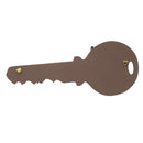 Colgante para llaves café