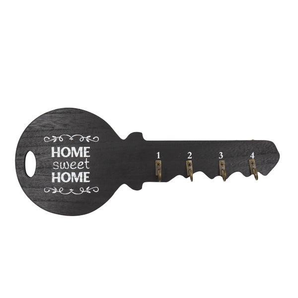 Colgante para llaves negro