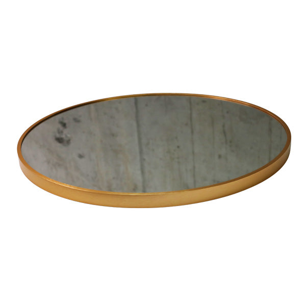 Espejo decorativo dorado