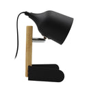 Lampara para mesa de metal