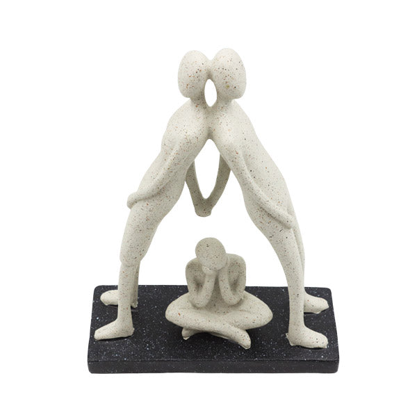 Figura familia decorativa
