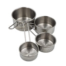 Set 4 tazas para medir