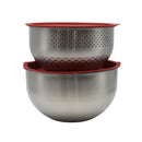 Set 2 tazones acero inox