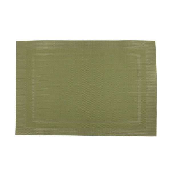 Individual para mesa verde