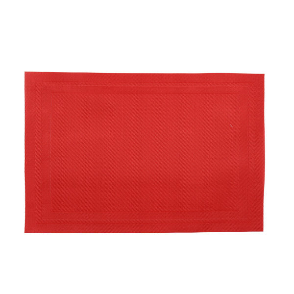 Individual para mesa rojo