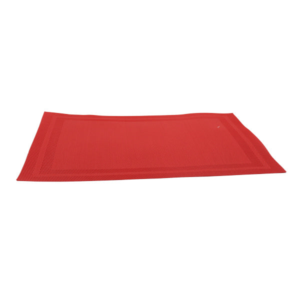Individual para mesa rojo