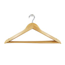Set 5 ganchos para ropa madera