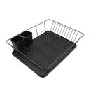 Escurridor para platos negro