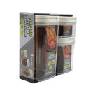 Set 3 envases para granos