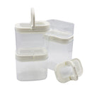 Set 4 envases para granos