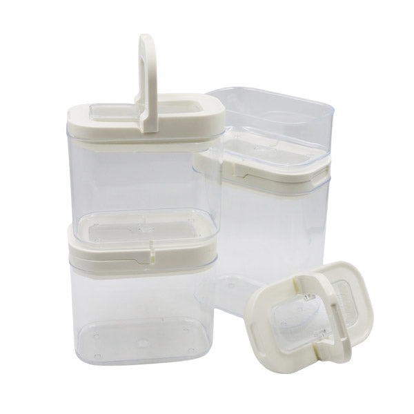 Set 4 envases para granos