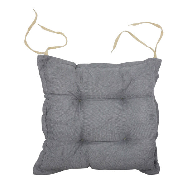 Cojín para silla gris
