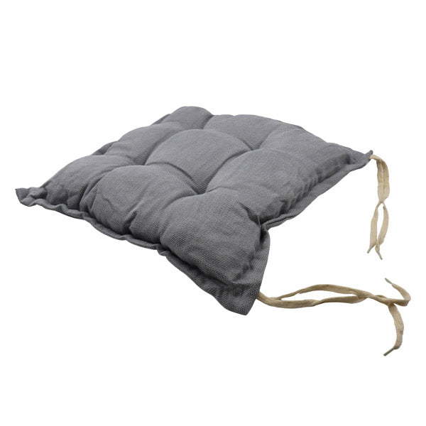 Cojín para silla gris