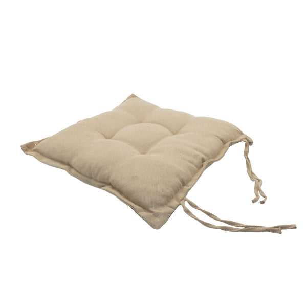 Cojín para silla beige