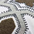 Cojín decorativo gris