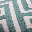 Cojín decorativo azul