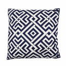 Cojín decorativo azul