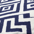 Cojín decorativo azul