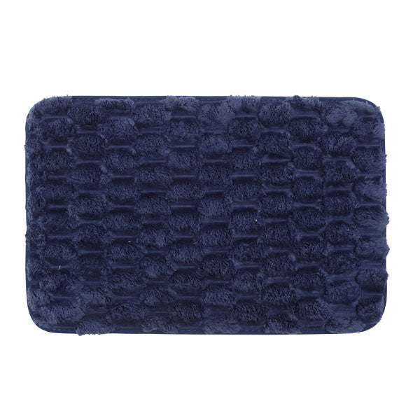 Alfombra para baño azul