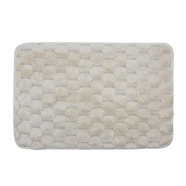 Alfombra para baño beige
