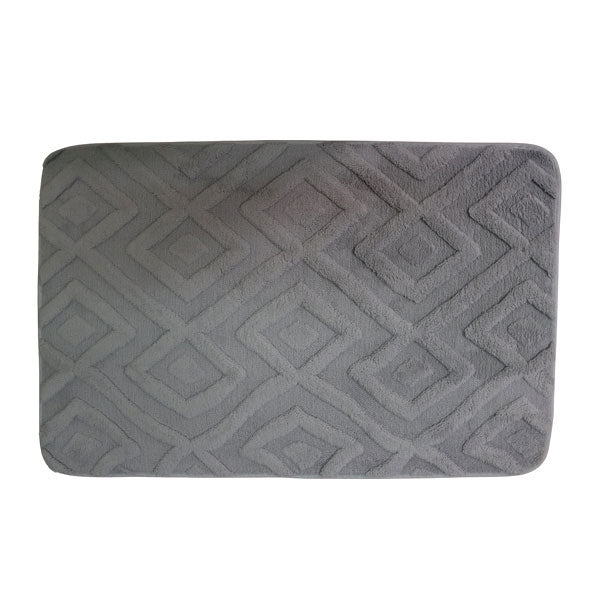 Alfombra para baño gris
