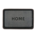 Alfombra para entrada negra