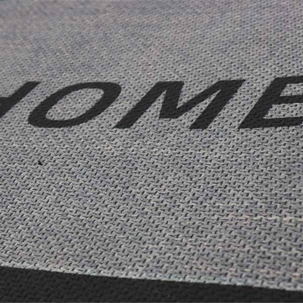 Alfombra para entrada negra