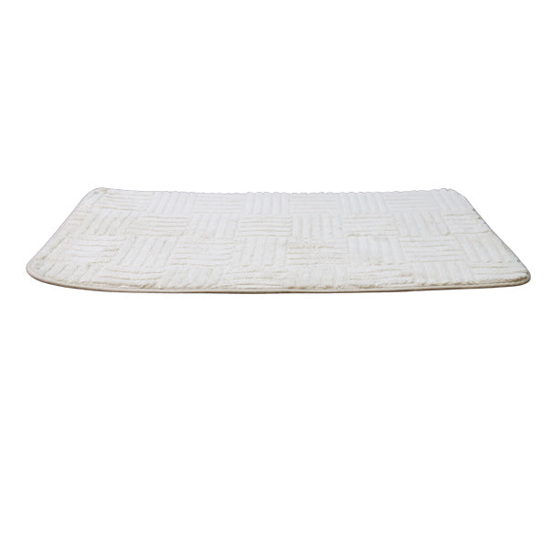 Alfombra para baño beige