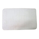 Alfombra para baño blanca