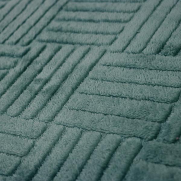 Alfombra para baño verde