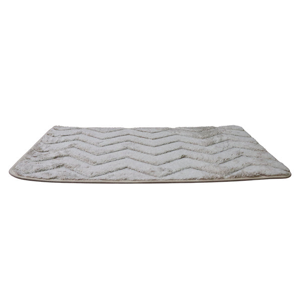 Alfombra para baño beige
