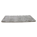 Alfombra para baño café