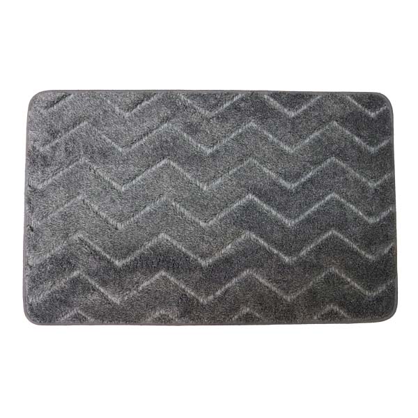 Alfombra para baño gris