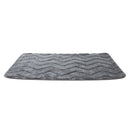 Alfombra para baño gris