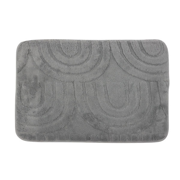 Alfombra para baño gris