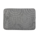 Alfombra para baño gris