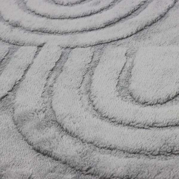 Alfombra para baño gris