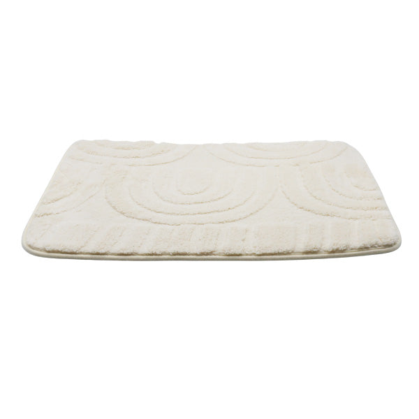 Alfombra para baño marfil