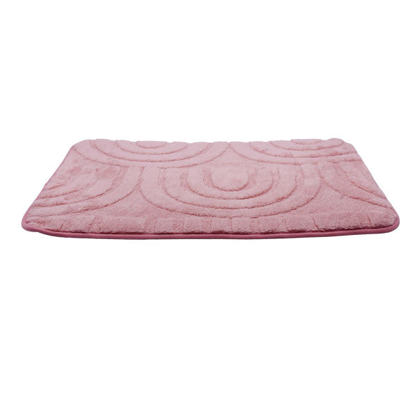 Alfombra para baño rosa