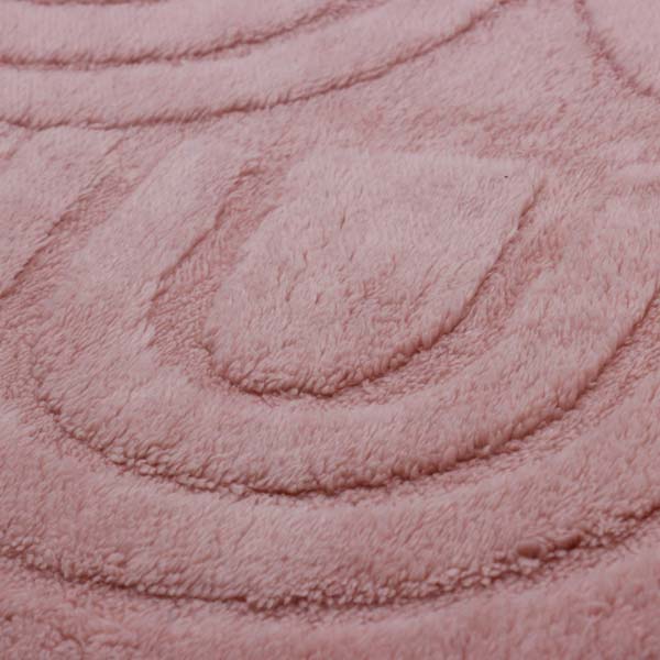 Alfombra para baño rosa