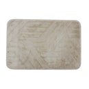 Alfombra para baño beige