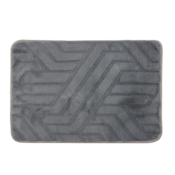 Alfombra para baño gris