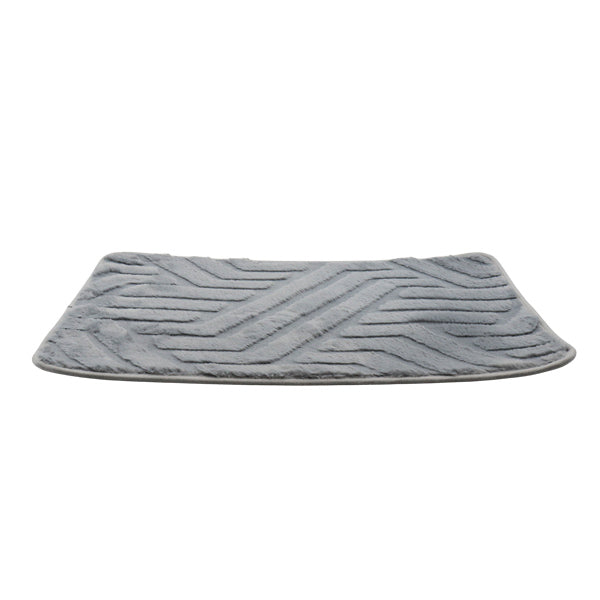 Alfombra para baño gris