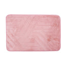 Alfombra para baño rosa