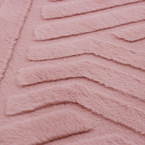 Alfombra para baño rosa