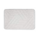 Alfombra para baño blanca