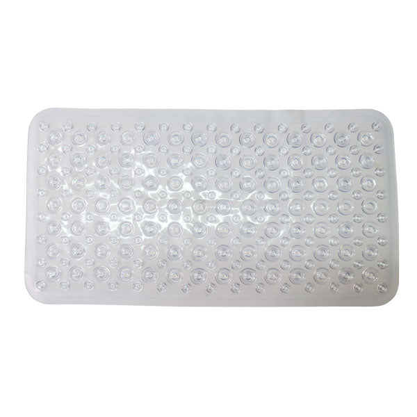 Alfombra para baño transparente