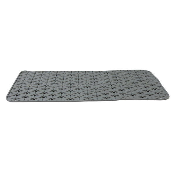 Alfombra para baño gris