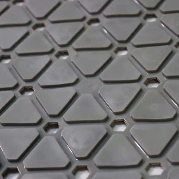 Alfombra para baño gris